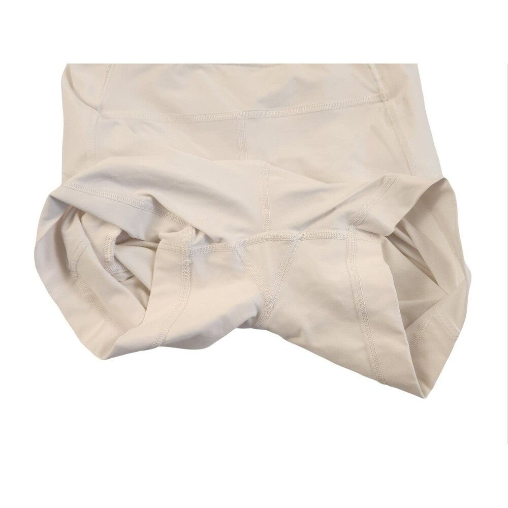 Lululemon Multi-Pocket High Rise Golf Skirt Skort Warpstreme White/Cream 4 - Picture 5 of 8